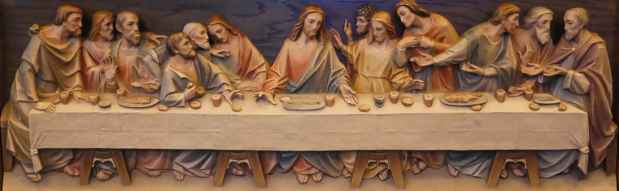 Last Supper Altar Detail