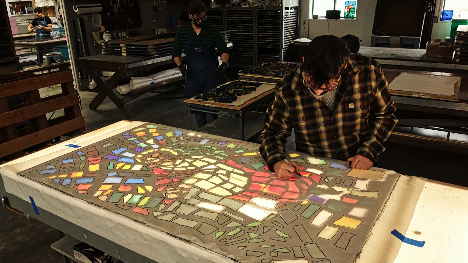 Rebuilding our Stained Glass windows